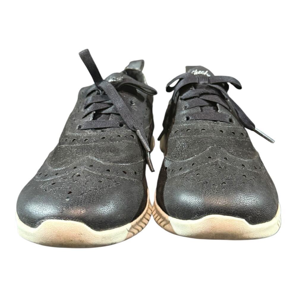 Skechers Shoes Women’s Size 8 Wave Lite Dearest Darling Wingtip Oxford Black - Picture 3 of 9